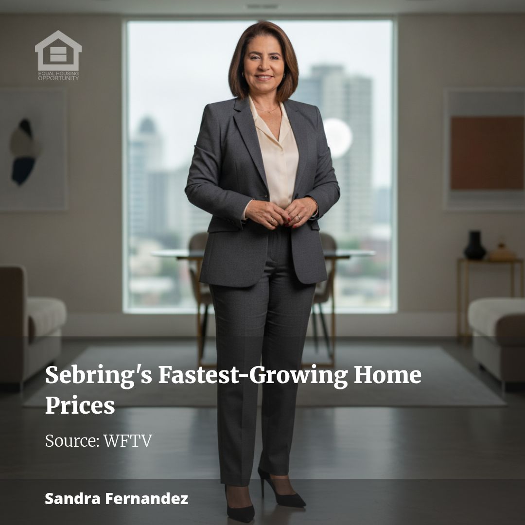 Cities with the fastest-growing home prices in the Sebring metro area